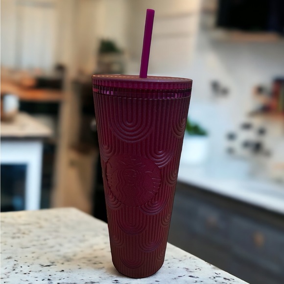 Starbucks Other - Starbucks Metallic Magenta Cold Cup. 24 Oz. NWT.